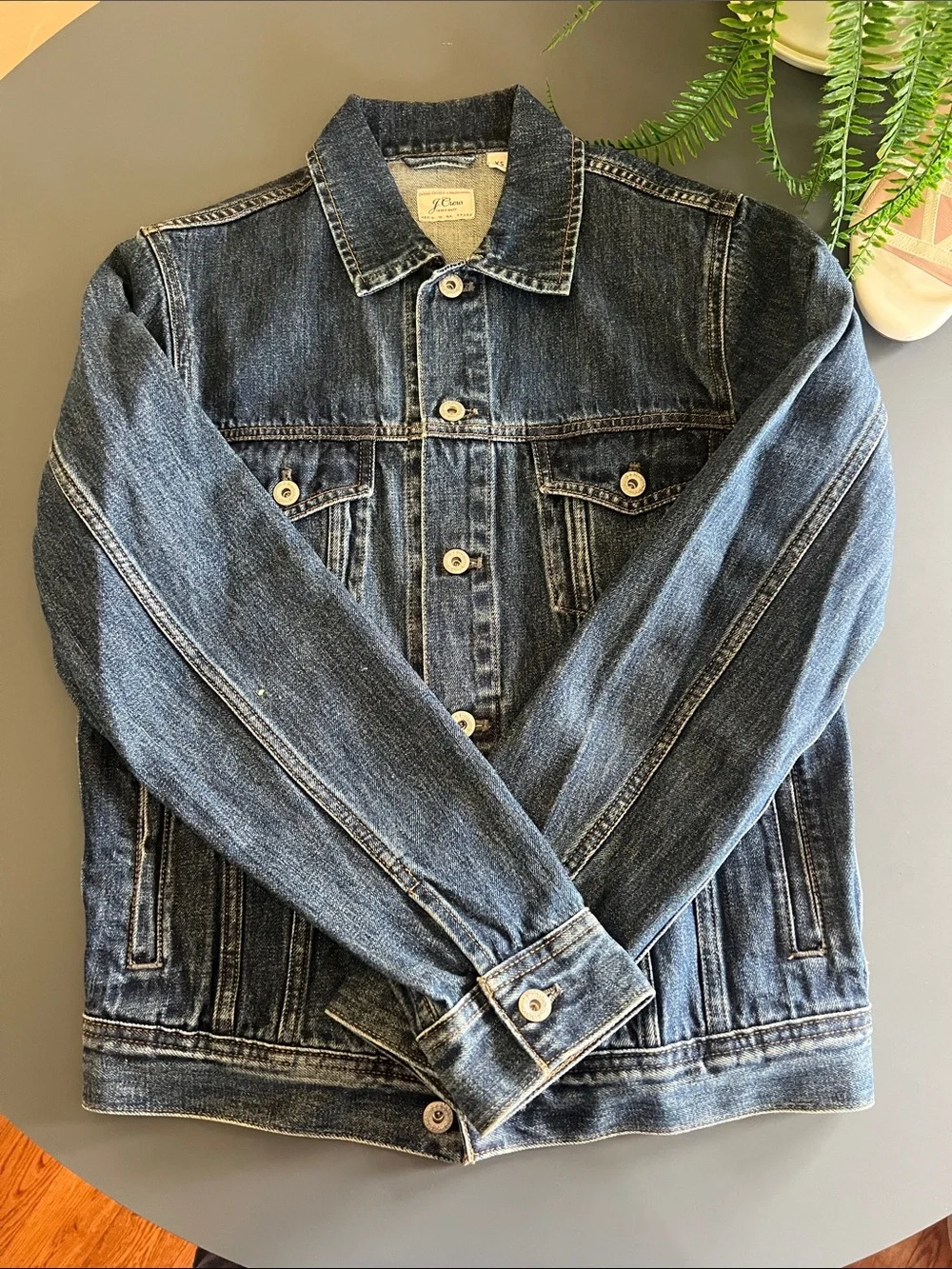 J. Crew Dark Blue Denim Jacket